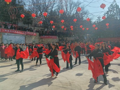 “灯映滹沱河，巳巳皆如意”  盂县梁家寨乡第八届河灯民俗文化活动周