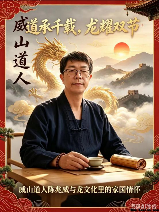 道承千载，龙耀双节——威山道人陈兆威与龙文化里的家国情怀