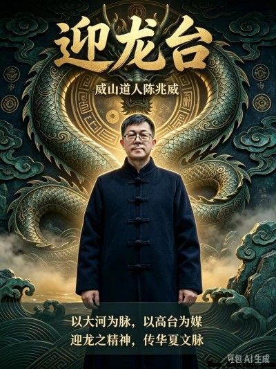 黄河岸起迎龙台，文脉赓续启新章 ——威山道人指导创建中华首个迎龙台的时代意义