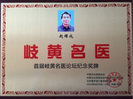 岐黄薪火照九州 金手指护佑万家 赵氏手部点穴创始人赵耀成献礼国庆