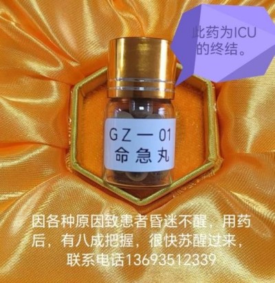 昏迷不醒的救星:《命急丸》&nbsp;华夏慧济&nbsp;万病归宗